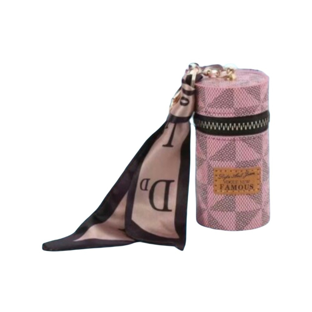 Designer Inspired Lipstick Holder Keychain | Mini Cosmetic Case - Picture 2 of 4